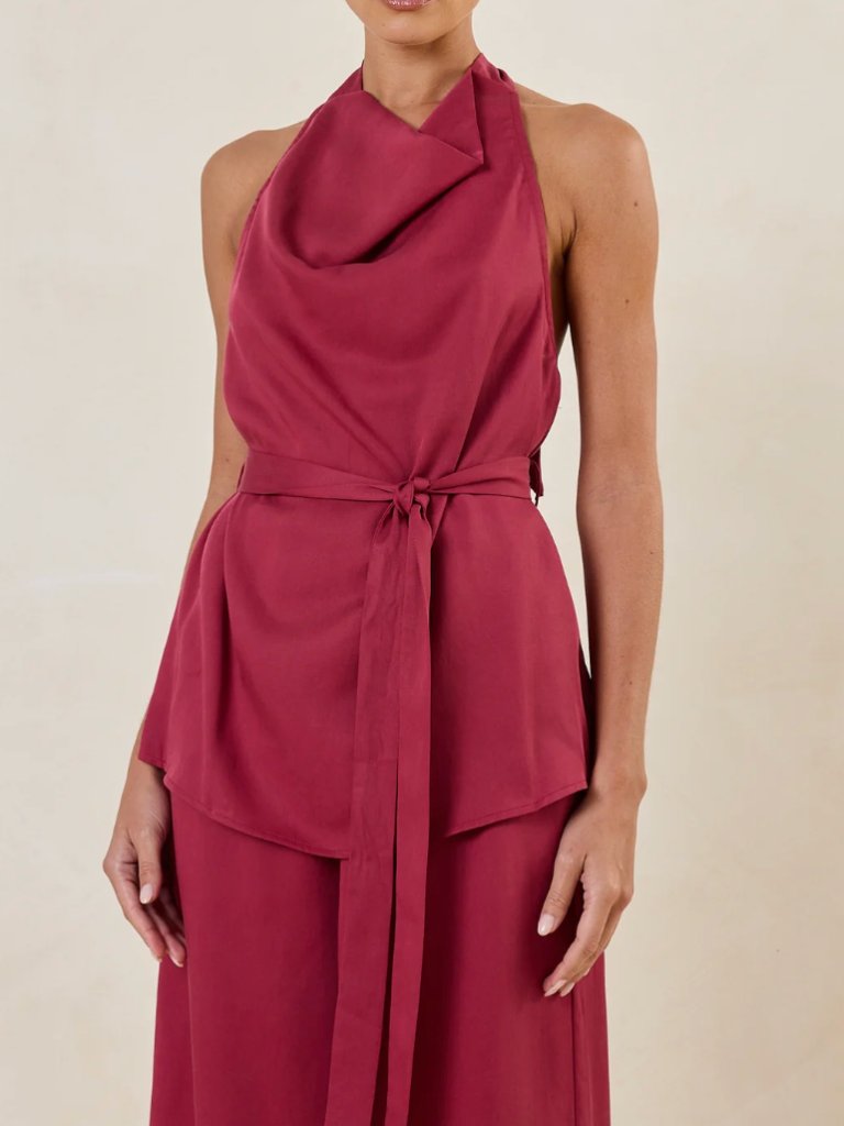 Runway Scout Raya Halter Top & Pant Set